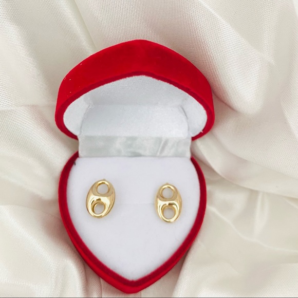 Mariner Puff Stud Earrings - Picture 7 of 8